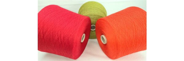 Sustainably produced yarns certified according to G.O.TS, OekoTex Standard 100