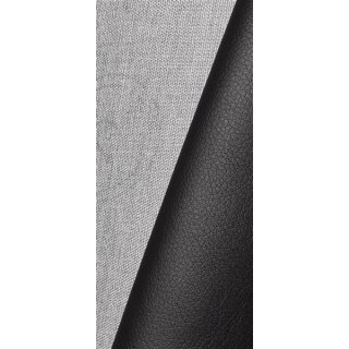 Artificial leather black 140 cm 80%Vinylcloride, 15%...