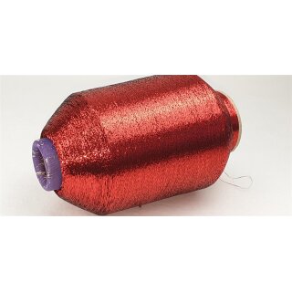 1 spool 500 g metal yarn PhiloTeXX MX 1/69 red Nm 83 68 %...