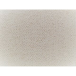 SALE Thermostoff Chenille 140 cm breit, weiß, 70% Polyester 30% Baumwolle