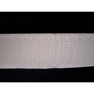 Klett und Flauschband weiß, 20 mm breit
