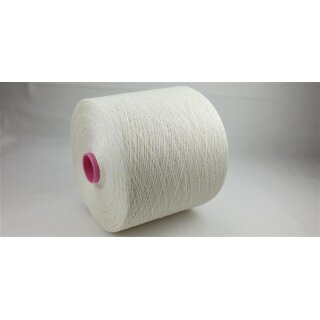 Hemp-yarn bleached white Nm 12/1 100% hemp