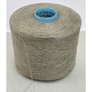 Leinenzwirn 70% Leinen Nm 6/2 natur ungebleicht Flachs