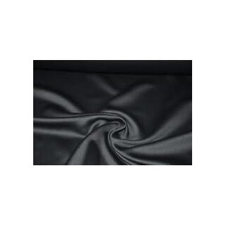 Black out schwarz, Satin, 150 cm breit, 100% Polyester
