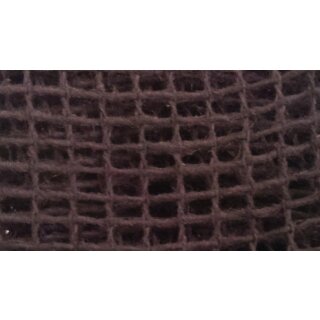Baumwollgitternetz 110 g/m² 100% Baumwolle flammenhemmend ausgerüstet DIN 4102 B1 sprinklertauglich VDS zertifiziert, schwarz, 520 cm breit