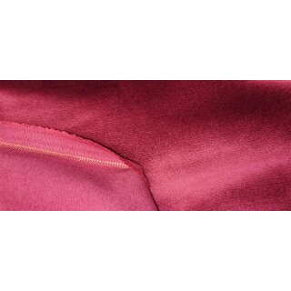 Velvet dark red, heavy quality, width 150 cm 100% cotton...