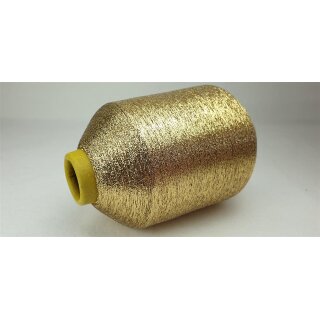 500 g metallic yarn MX 1/69 Nm 83 gold 62%PES/38% PA