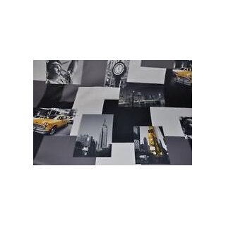 Verdunkelungsstoff New York Manhattan Checker, 100 %...