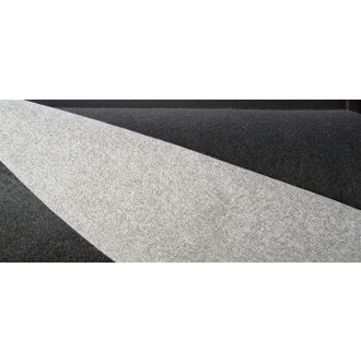 Upholstery fabric felt-like surface 140 cm wide 365 g/m², gray mottled back black